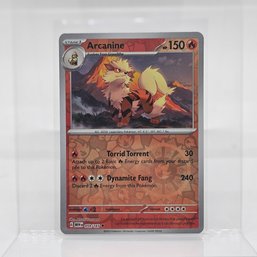 Arcanine Reverse Holo S&V 151 Pokemon Card