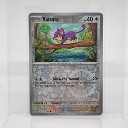 Rattata Reverse Holo S&V 151 Pokemon Card