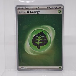 Grass Energy Holo Pokemon 151 S & V Pokemon Card