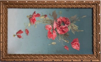 Oil Painting Of Flower Rose
