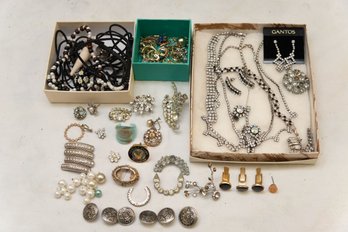 Lot Of Assorted Costume Jewelries
