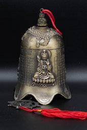 Vintage Bronze Buddha Peace Bell
