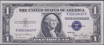1935D One Dollar Blue Seal Silver Certificate UNC