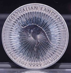 2022 Australian Kangaroo 1oz Silver Coin