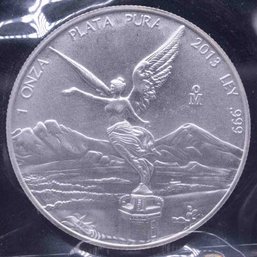 2013 Mexico 1oz Libertad Silver Coin