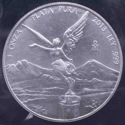 2013 Mexico 1oz Libertad Silver Coin #2