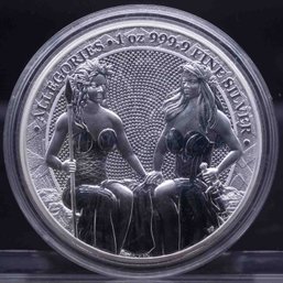 2021 Germania 1oz Allegories Silver Coin