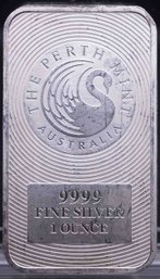 Australia Perth Mint 1oz Silver Bar