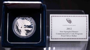 2012 Star-Spangled Banner Commemorative Silver Dollar