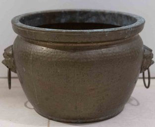Chinese Vintage Brass Planter Pot