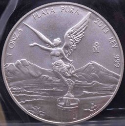 2013 Mexico 1oz Silver Libertad Coin
