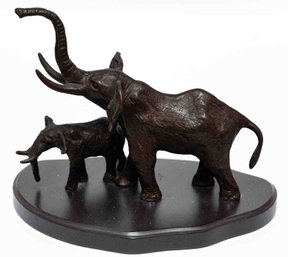 Decor Bronze Elephant Figure