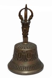 Antique Asian Buddhist Bronze Bell