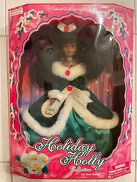 Holiday Holly Barbie With Original Box