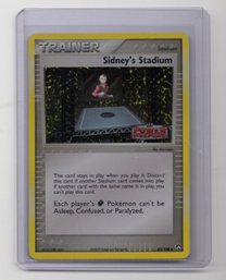 Sidney's Stadium Holo Power Keepers Stamped Pokemon Card 2006