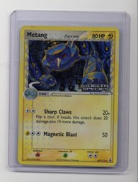 Metang Holo EX Delta Species Stamped Pokemon Card