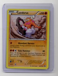 Landorus Holo Rare Pokemon Card B&W Legendary Treasures