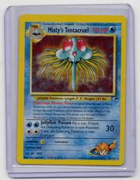 Misty's Tentacruel Holo Vintage Pokemon Card Gym Set MP