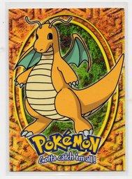 Dragonite Vintage Topps Pokemon Card LP