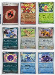 Lot Of 9 Reverse Holo Pokemon 151 Cards #3