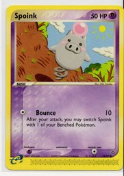 Spoink EX Dragon Vintage Pokemon Card NM