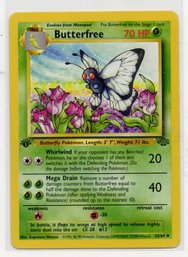 Butterfree 1st Edition Jungle Vintage Pokemon Card