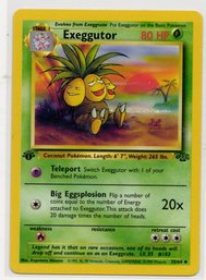 Eggsecutor 1st Edition Jungle Vintage Pokemon Card