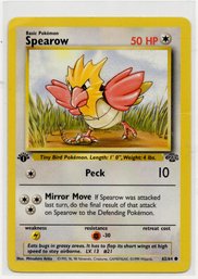 Spearow 1st Edition Jungle Vintage Pokemon Card