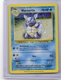 Wartortle Classic Collection Holo Pokemon Card