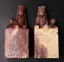 Antique Chinese Soapstone Carvings