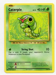 Caterpie XY Evolutions Pokemon Card