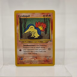 Cyndaquil Neo Destiny Set Vintage Pokemon Card