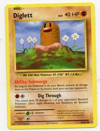 Diglett XY Evolutions Pokemon Card