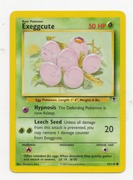 Eggsecute Legendary Collection Pokemon Card