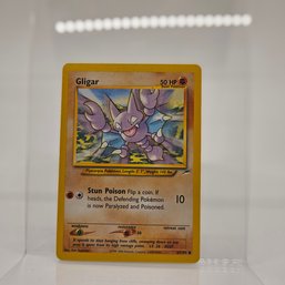 Gligar Neo Destiny Set Vintage Pokemon Card