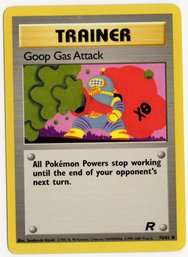 Goop Gas Attack Vintage Pokemon Trainer Card Team Rocket