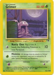 Grimer Legendary Collection Pokemon Card