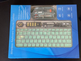 Brand New Transparent Bluetooth Keyboard And Mouse Set
