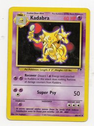 Kadabra Legendary Collection Pokemon Card