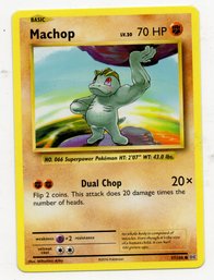 Machop XY Evolutions Pokemon Card