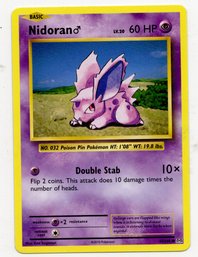 Nidoran XY Evolutions Pokemon Card