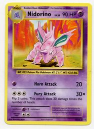 Nidorino XY Evolutions Pokemon Card