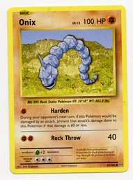 Onix XY Evolutions Pokemon Card