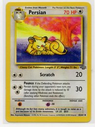 Persian Jungle Vintage Pokemon Card NM