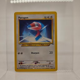 Porygon Neo Destiny Set Vintage Pokemon Card