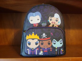 Brand New With Tags Funko Disney Villains Print Mini-Backpack