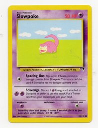 Slowpoke Legendary Collection Pokemon Card