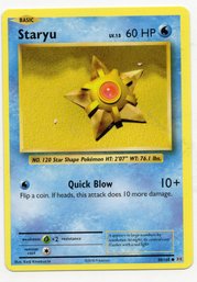 Staryu XY Evolutions Pokemon Card