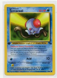 Tentacool 1st Edition Fossil Set Vintage Pokemon Card