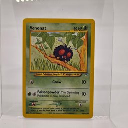 Venonat Neo Destiny Set Vintage Pokemon Card